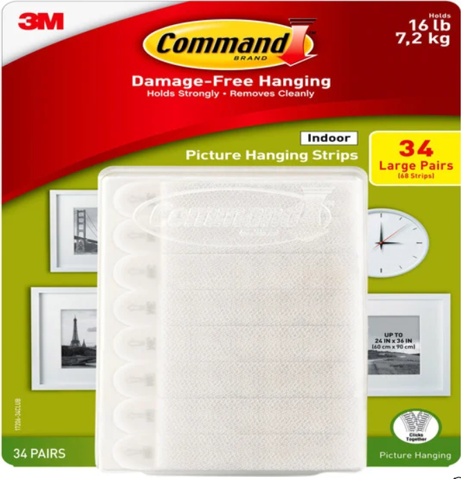 Producto 3M Damage Free Hanging ideal para oficinas y habitaciones