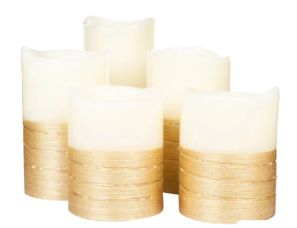 Velas LED Fusion Fairy – Set Decorativo con Luz Cálida y Control Remoto