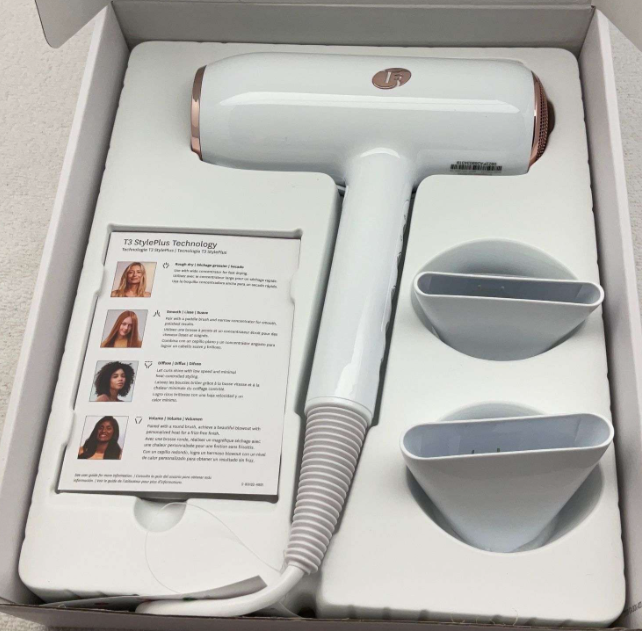 T3 Featherweight StylePlus – Secadora Profesional con Sensor Inteligente y Tecnología Iónica (Condición: Grado A)