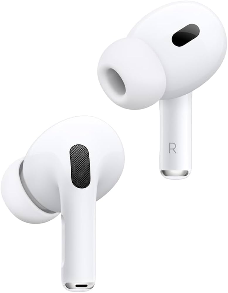 Apple AirPods Pro 2 USB-C mostrando los auriculares