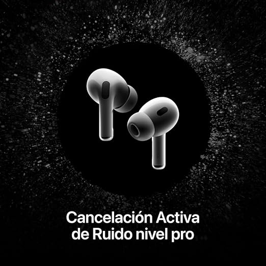 Apple AirPods Pro 2 USB-C estuche abierto mostrando los auriculares