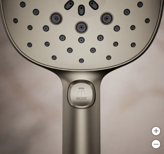 Kohler Tellin – Regadera de Mano Multifuncional 1.75 GPM Níquel Cepillado