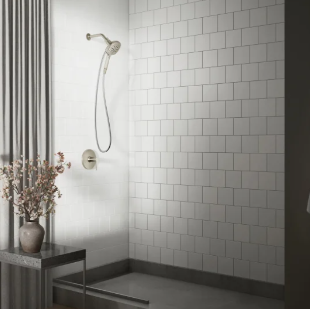 Kohler Tellin – Regadera de Mano Multifuncional 1.75 GPM Níquel Cepillado