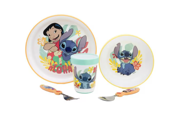 Vajilla Infantil 5 Piezas – Personajes Disney