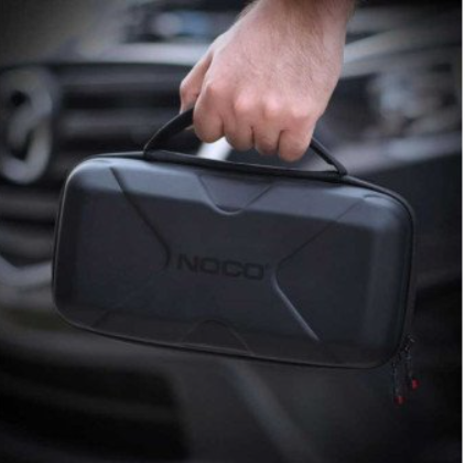 Cargador multifuncional NOCO GBX Jump Starter con diseño resistente