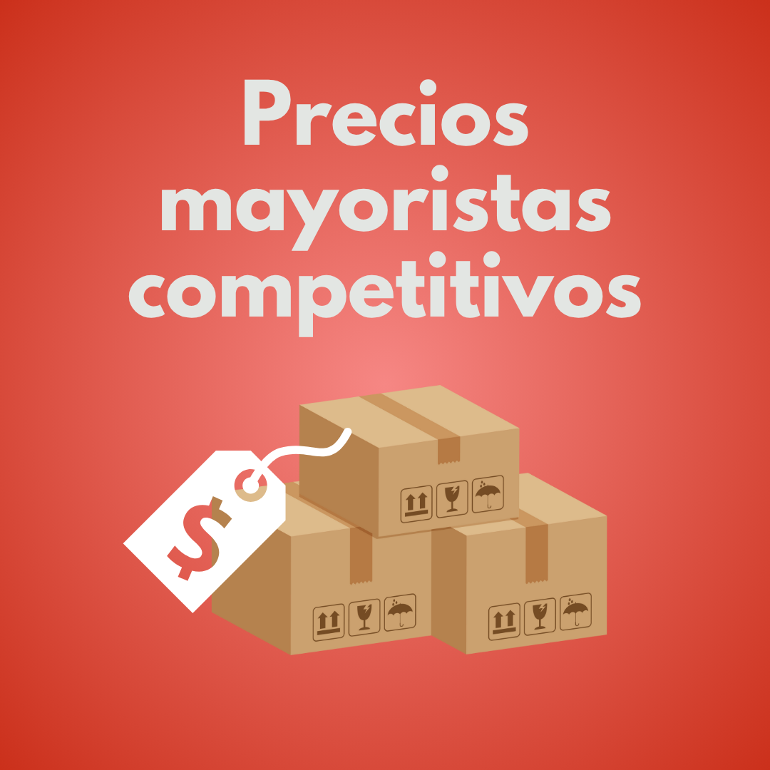 Precios mayoristas competitivos en Lotería Outlet, productos originales a bajo costo para revender en México.