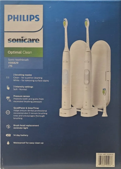 Philips Sonicare Optimal Clean Cepillo Dental Eléctrico Sónico (Condición: Grado B)