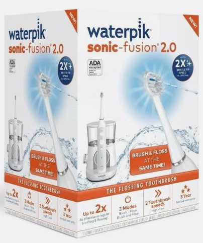 Waterpik Sonic Fusion | Irrigador y Cepillo 2 en 1 (Condicion: Grado B)