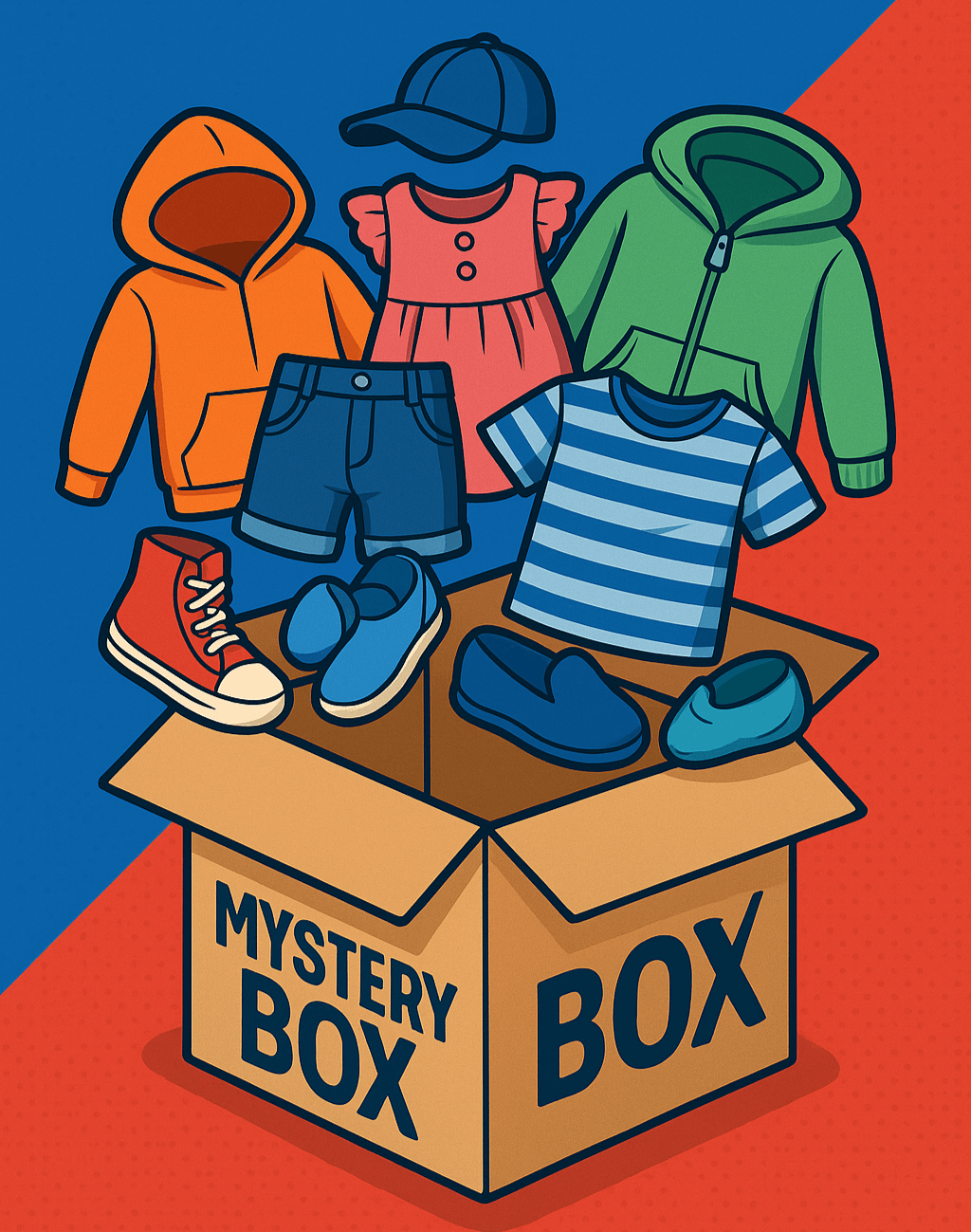 Mystery box ropa infantil
