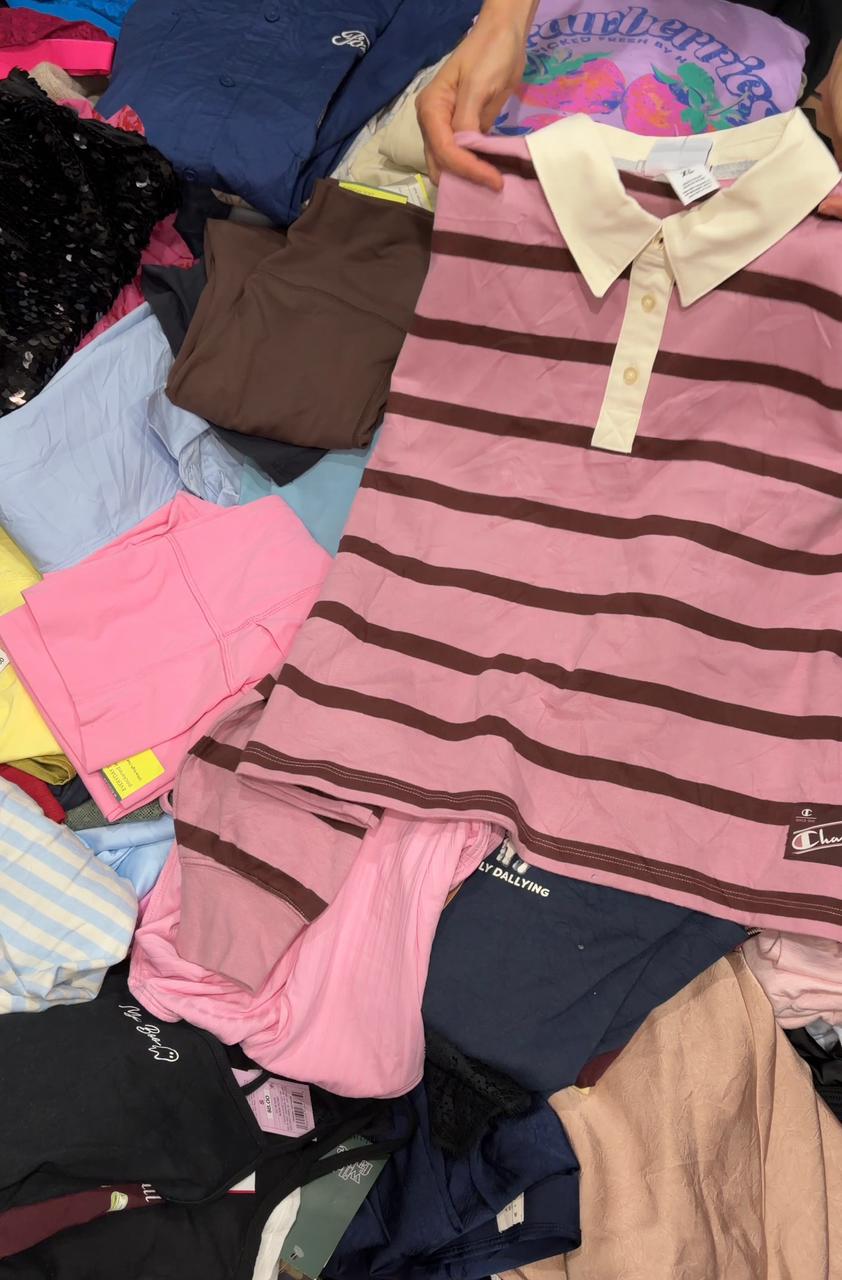 Lote de Ropa de Dama, Caballero e Infantil Original USA (1000 Piezas) | Nivel Distribuidor