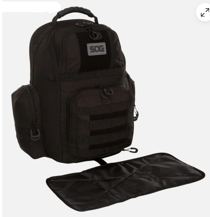 Espacio interior amplio de la Mochila SOG Range ideal para organización