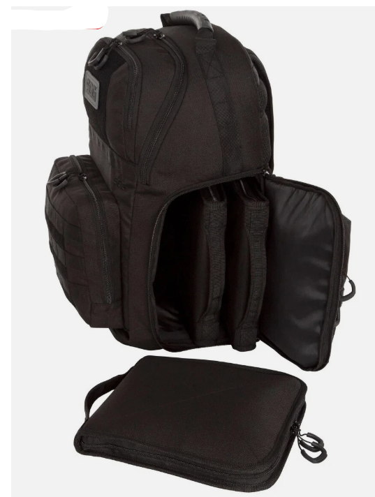 Mochila táctica SOG Range color negro resistente y modular