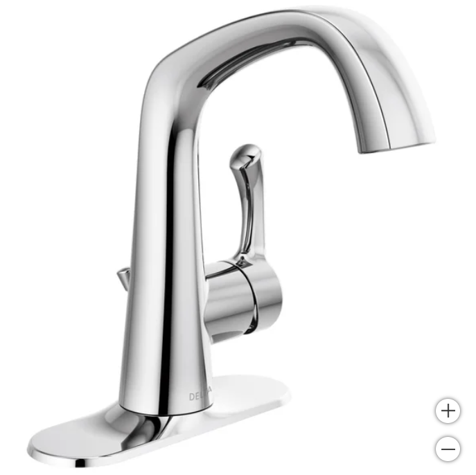 Monomando para Lavabo Delta Larkin – Acabado Cromado