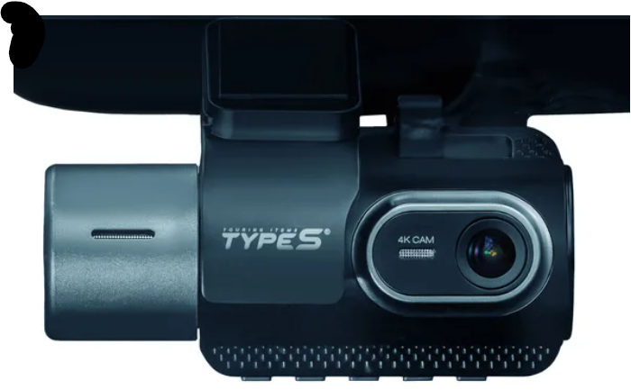 Cámara Dual para Auto 4K – Dash Cam Frontal y Interior con Visión Nocturna