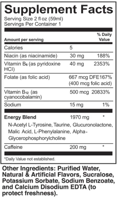 5-Hour Energy Pomegranate lista para usar