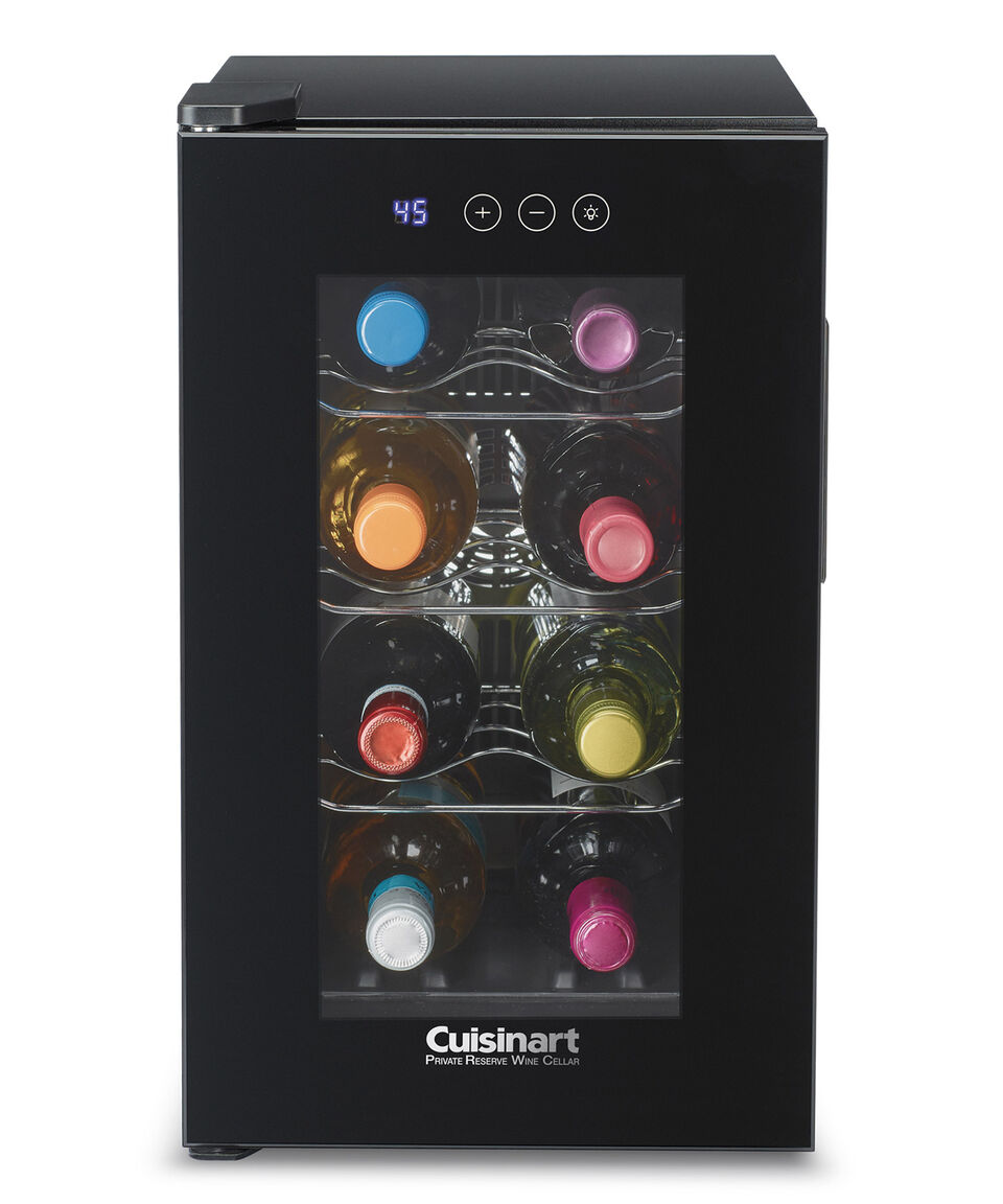 Enfriador de vinos Cuisinart 8 botellas con puerta de vidrio