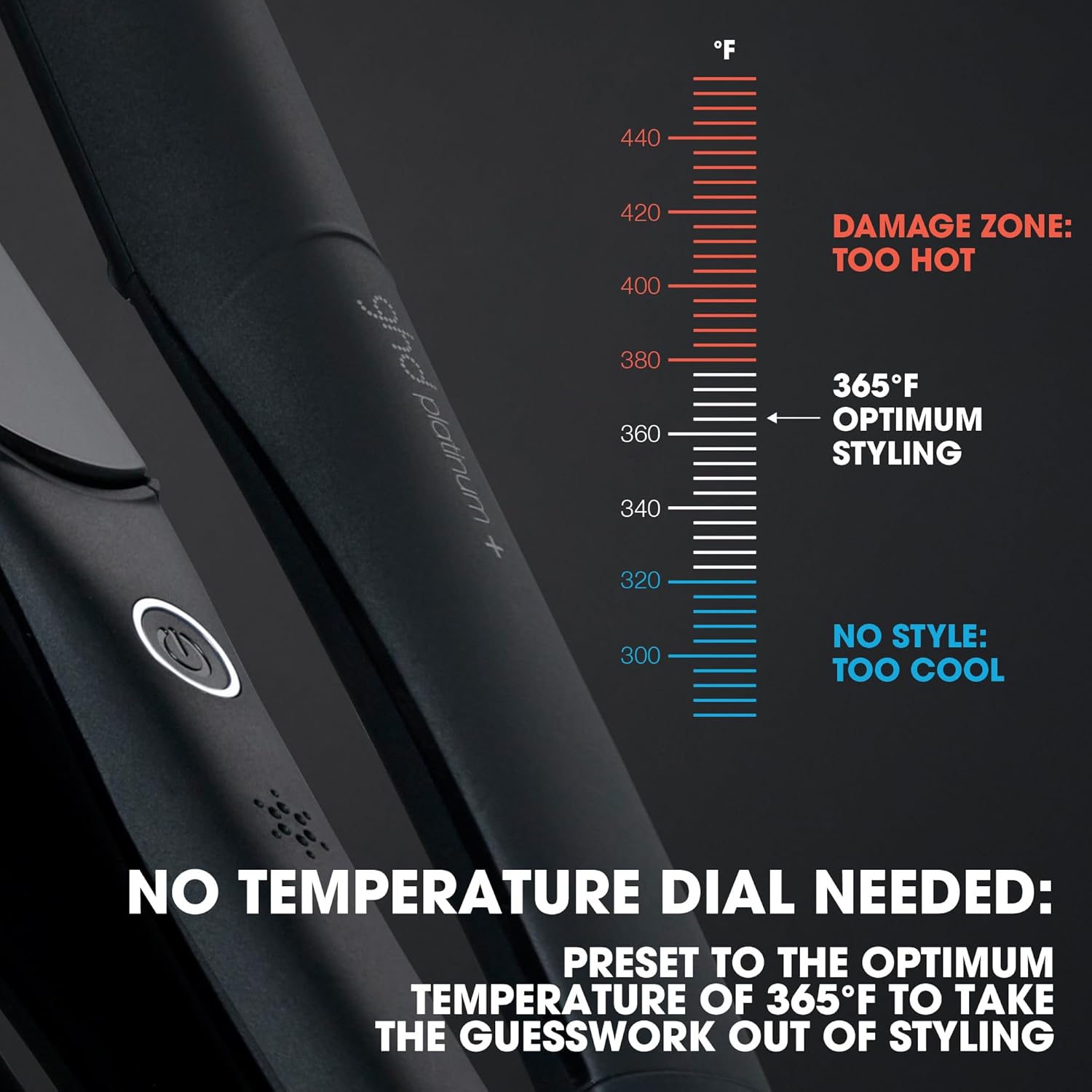 GHD Platinum+ Styler 1" – Plancha de Cabello Profesional con Tecnología Ultra-Zone