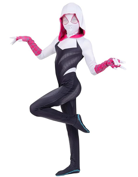 Disfraz Spider-Man Spider-Gwen ideal para fiesta infantil o Halloween