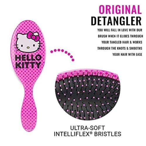 Cepillo Wet Brush Hello Kitty ideal para peinado cómodo y fácil