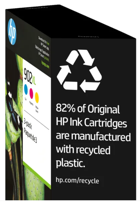 HP Ink 902XL Color 3PK – Cartuchos de Tinta de Alto Rendimiento (Cyan, Magenta, Amarillo) (Condición: Grado B)