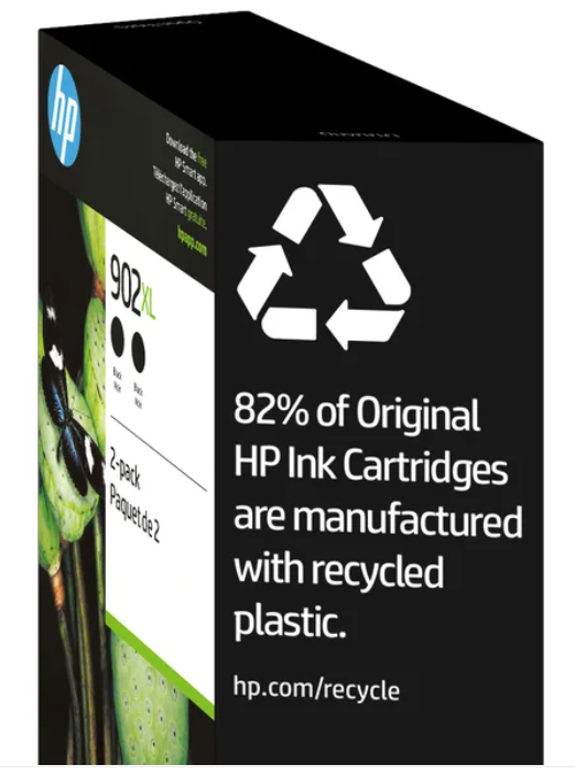 Cartucho de Tinta HP 902XL Negro 2PK – Alto Rendimiento para Impresoras HP (Condicion: Grado B)