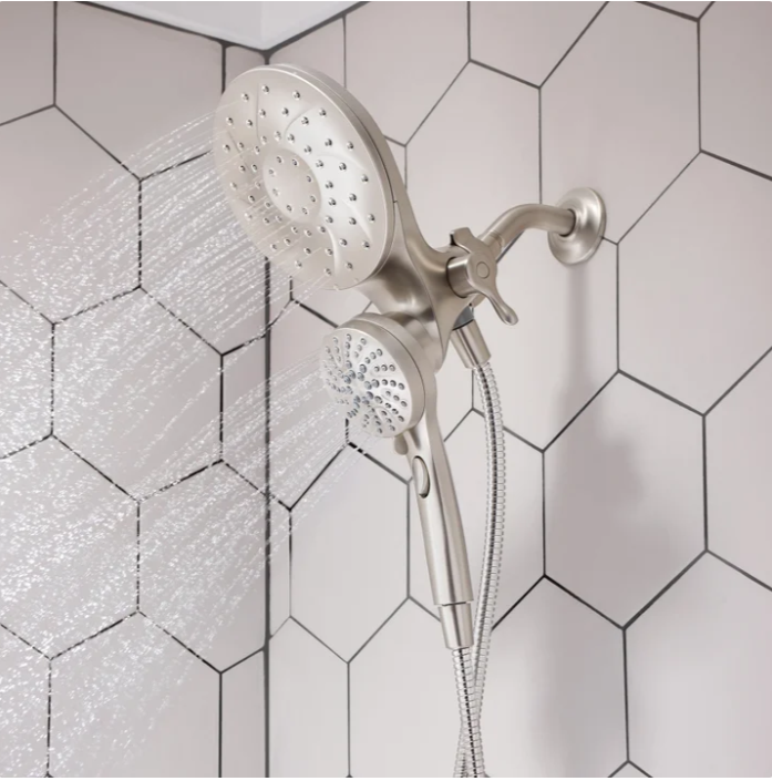 Regadera Moen Magnetix – Cabezal de Ducha con Sistema Magnético y 6 Funciones