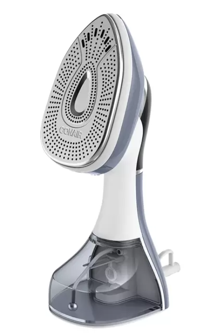 Vaporizador y plancha portátil Conair ExtremeSteam 2 en 1 vista frontal