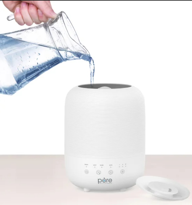 Pure Enrichment HUME – Humidificador Ultrasónico de Aire Frío con Vapor Ajustable