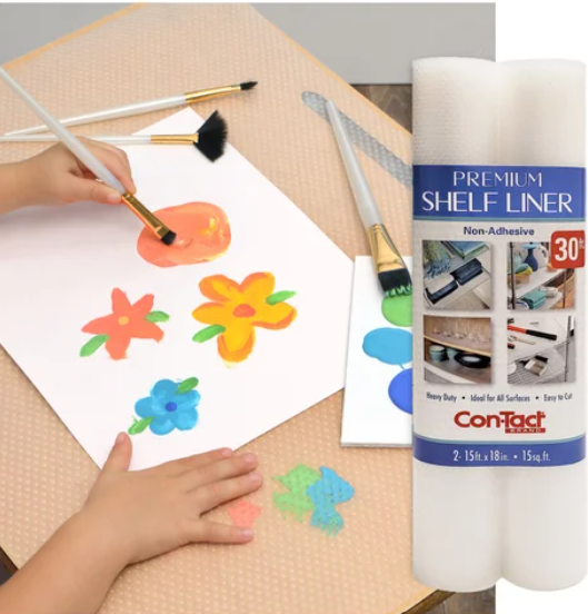 Con-Tact Shelf Liner 2PK – Forro Antideslizante para Cajones y Estantes