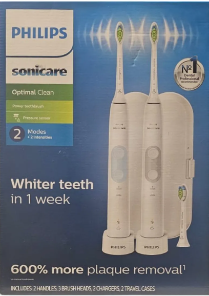 Philips Sonicare Optimal Clean Cepillo Dental Eléctrico Sónico (Condición: Grado B)