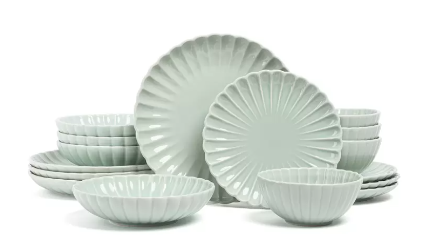 Vajilla de Cerámica 16 Piezas – Over and Back